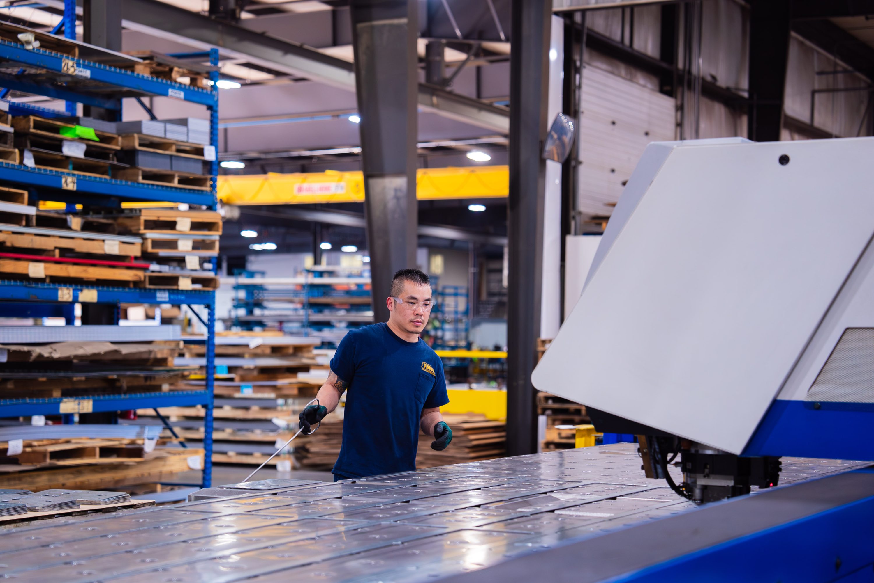 TMCO punching machine.